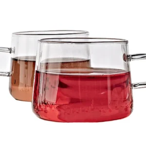 SET 2 TAZZE VETRO - ESSENTIAL TEA - NEAVITA