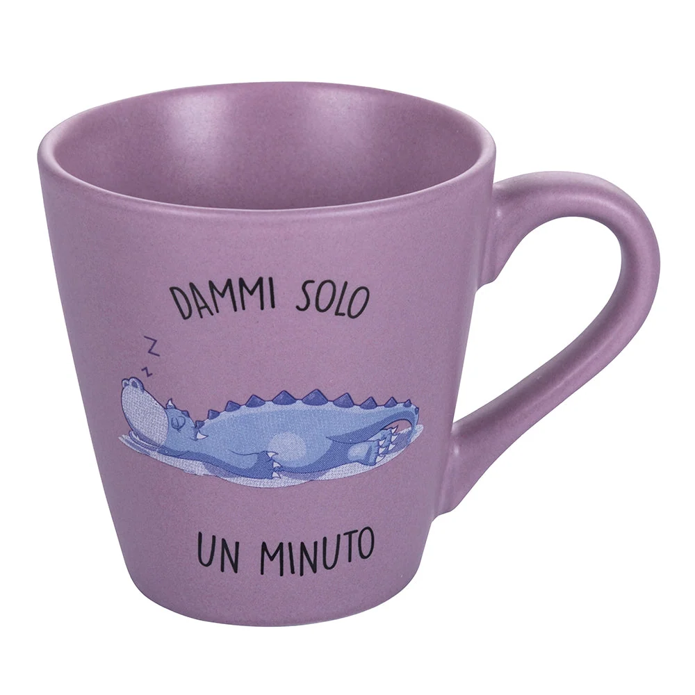Set 6 Tazzine da Caffè Ø6,3x6,4 cm New Bone China VdE Tivoli 1996 Lazy world