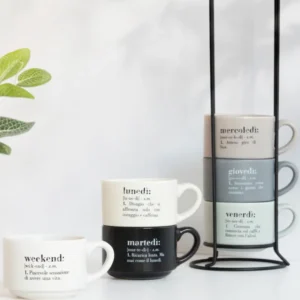 Set tazzine da caffè porcellana Victionary