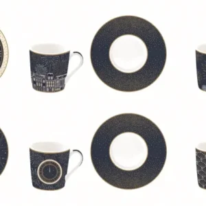 Set 6 tazzine espresso Midnight 100ml