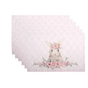 Set 6 tovagliette americane 100% cotone 48x33. Clayre & Eef