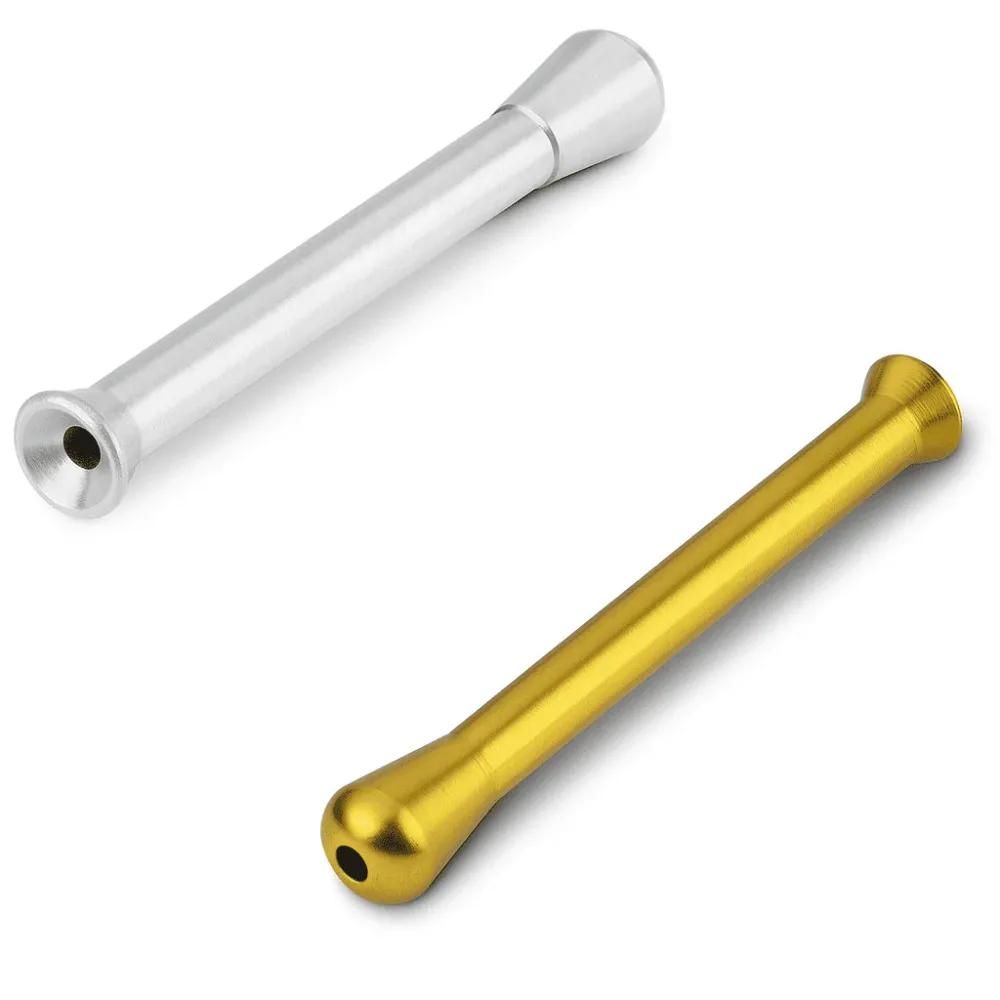Set di Ziehröhrchen argento e oro - robusta esecuzione alluminio
