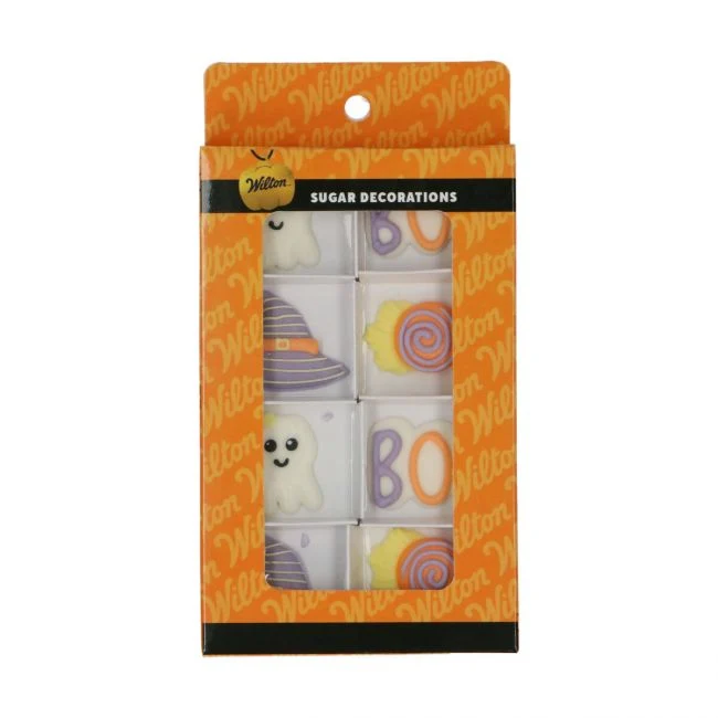 Set/8 Decorazioni Commestibili Carine per Halloween