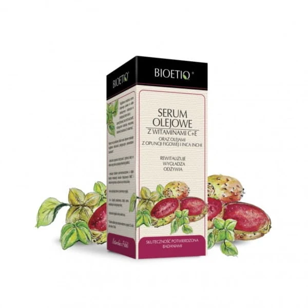 Siero oleoso Bioetiq con vitamine E e C 30 ml