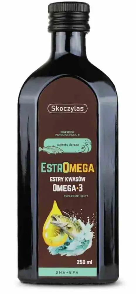 Skoczylas Estromega Fisch-Omega 3 DHA+EPA acidi 250 ml