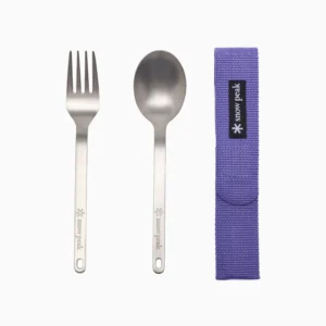 Snow Peak Titanium Fork & Spoon Set