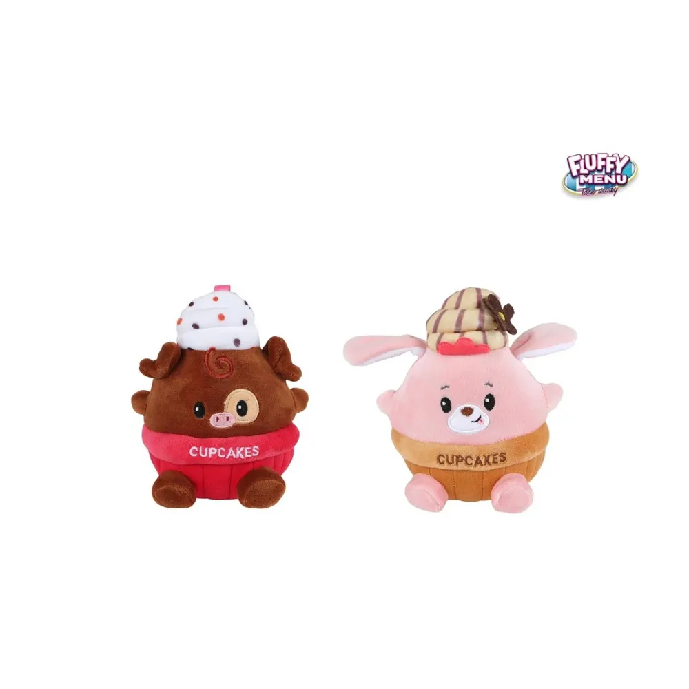 Soffice menù cupcake orsetto 2ass 14cm