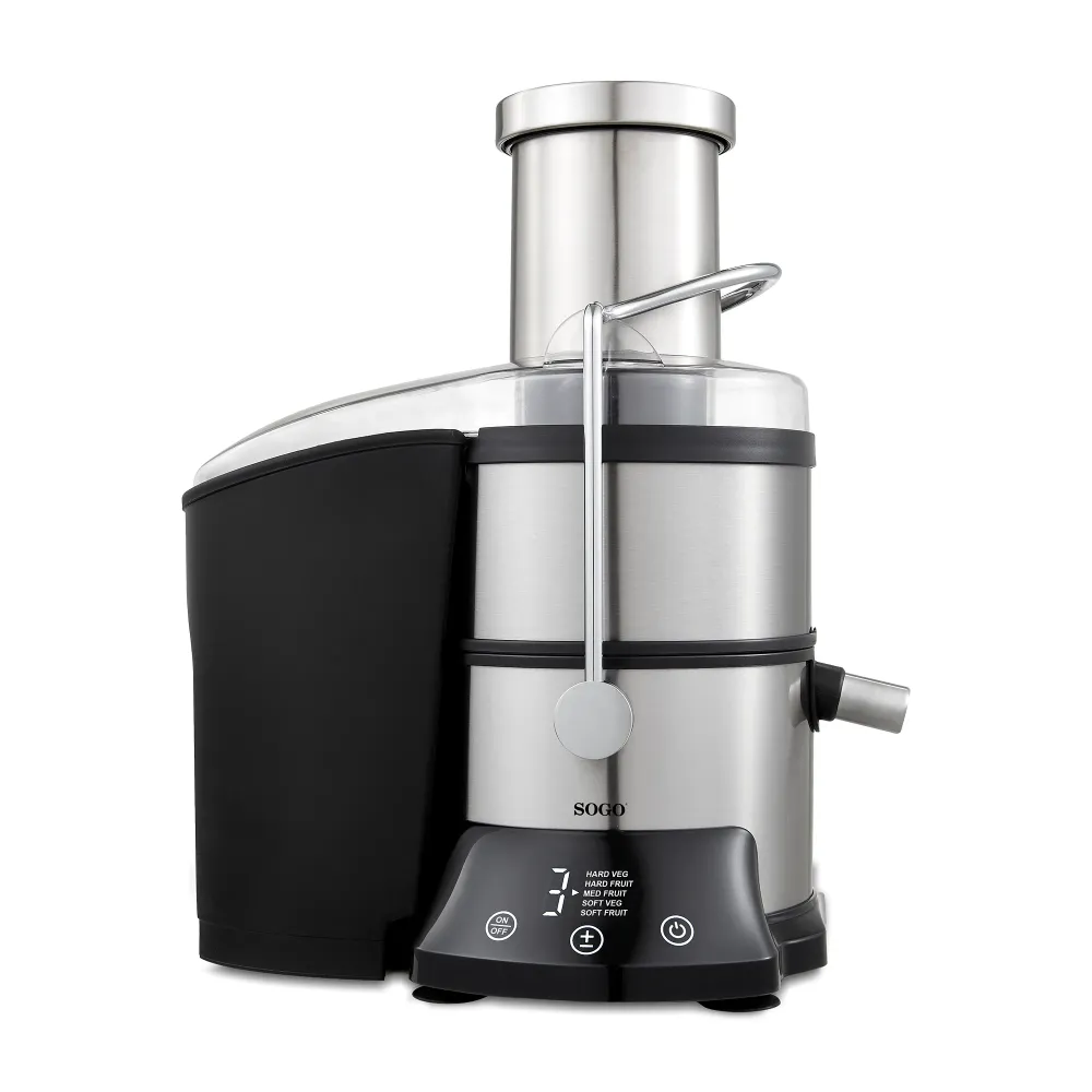 SOGO Estrattore di succo con pannello digitale e touch control 800W / 2L polpa / 1L succo