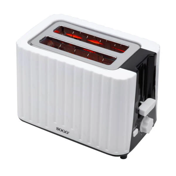 SOGO Tostapane con pinze elettronico 2 fette / 700W / controllo temperatura