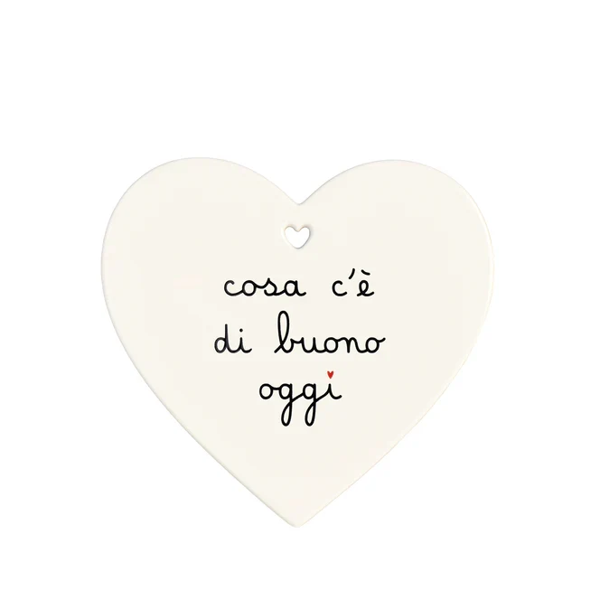 Sottopentola cuore Cosa c'è di buono oggi