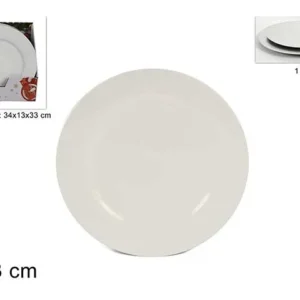 Sottopiatto 33cm bianco melamina