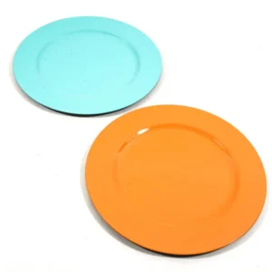 Sottopiatto plastica diametro 33cm colori assortiti