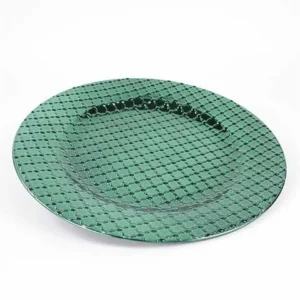Sottopiatto texture d.33cm verde 11550047