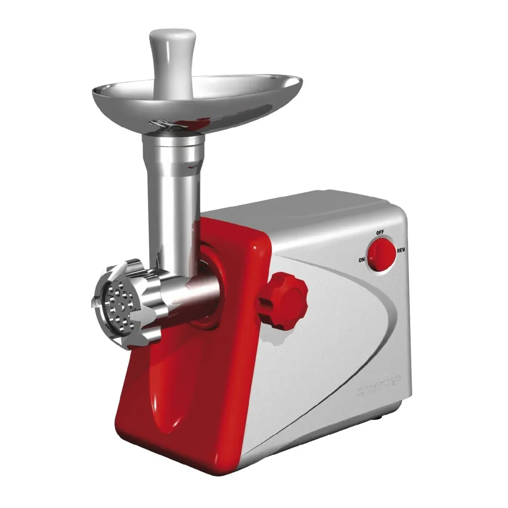 Spremipomodoro + tritacarne "Artus C25" con filtro acciaio inox, imbuto e scivolo PVC
