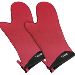 SPRING guanto da forno corto rosso 2 pezzi