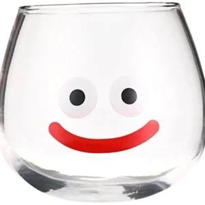 SQUARE ENIX Dragon Quest Smile Slime Fluctuating Glass 300ml Blue