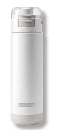 Stainless steel sports bottle bianche Zoku