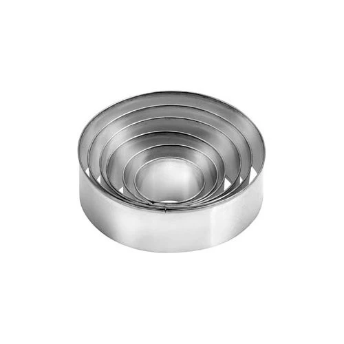 Stampo biscotti Tescoma 631360 DELICIA Tondo d. 3 - 8 cm Silver
