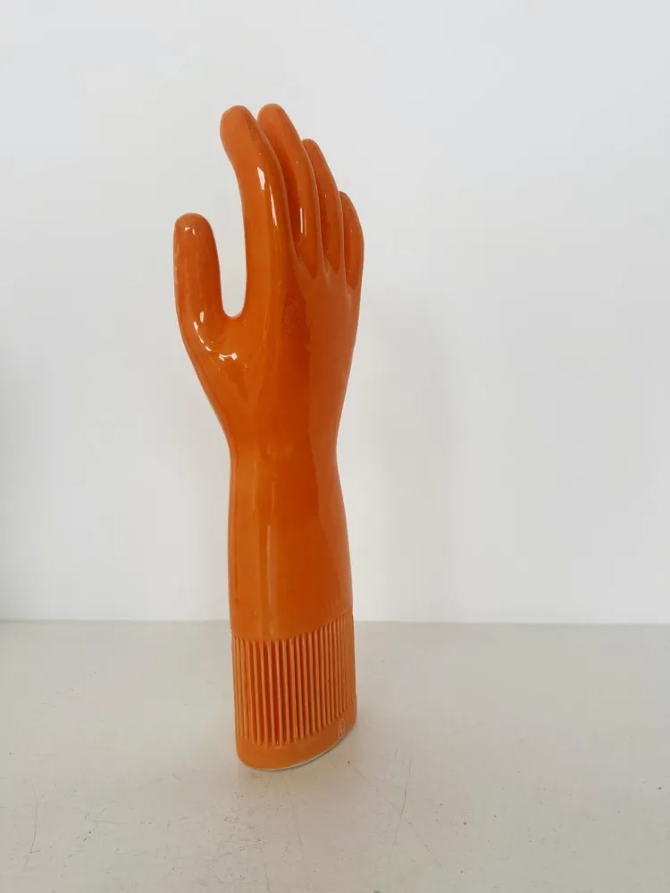 Stampo ceramica/ guanto Pirelli Prod. italiana, 1980