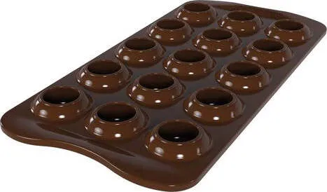 Stampo dolci Silikomart 22157770065 Cioccolatini Kiss 8 forme