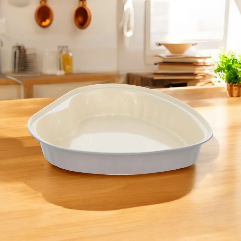 Stampo da Forno Forma di Cuore Acciaio – Assortito 2 Colori
