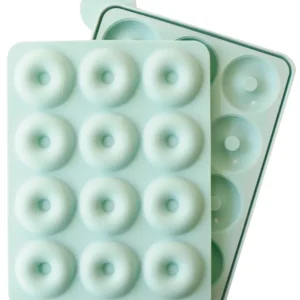 Stampo da forno silicone per 12 mini ciambelle