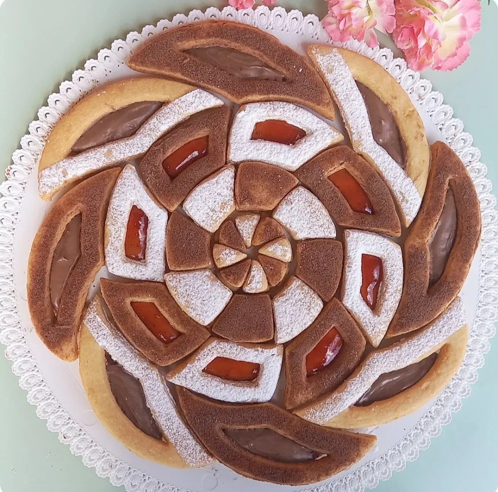 Stampo per biscotti forma di Biscotorta Annika farcita (6 pz)