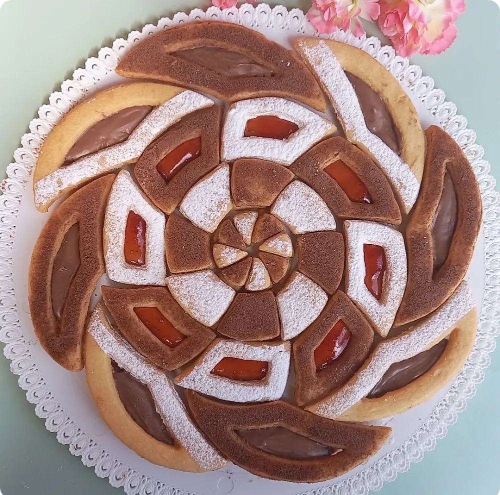 Stampo per biscotti forma di Biscotorta Annika farcita (6 pz)