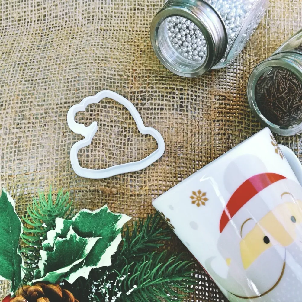 Stampo per biscotti forma di Cappello Babbo Natale