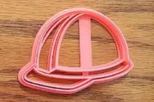 Stampo per biscotti forma di Caschetto/Casco cantiere