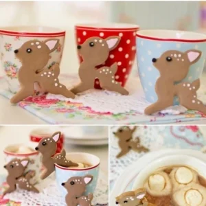 Stampo per biscotti forma di Cerbiatto da tazza