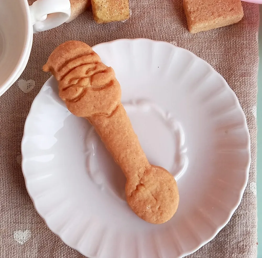 Stampo per biscotti forma di Cucchiaino Babbo Natale