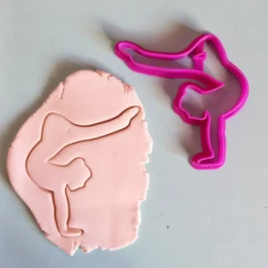 Stampo per biscotti forma di Ginnasta ricurva