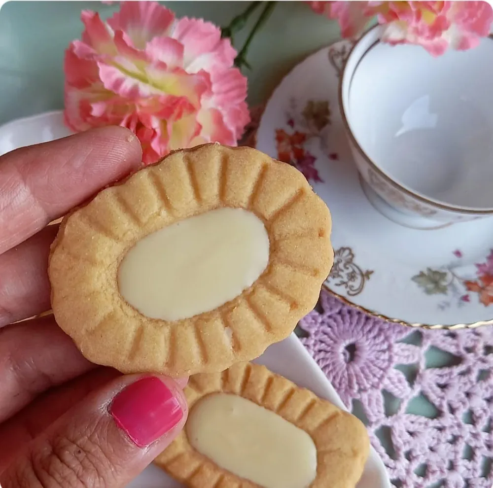 Stampo per biscotti forma di Gioiello Ovale (2 pz)