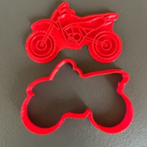 Stampo per biscotti forma di Motocross
