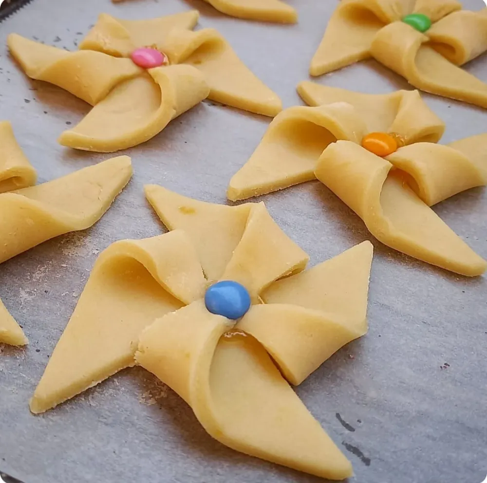 Stampo per biscotti forma di quadrato per Girandola di Carnevale