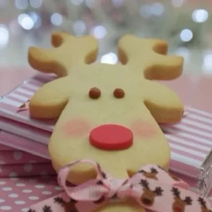Stampo per biscotti forma di Renna Simpatica