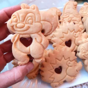Stampo per biscotti forma di Scoiattolo sorridente