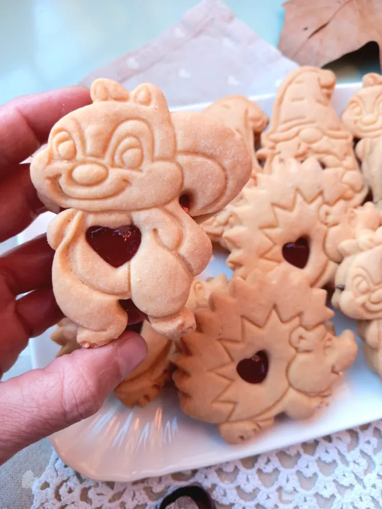 Stampo per biscotti forma di Scoiattolo sorridente