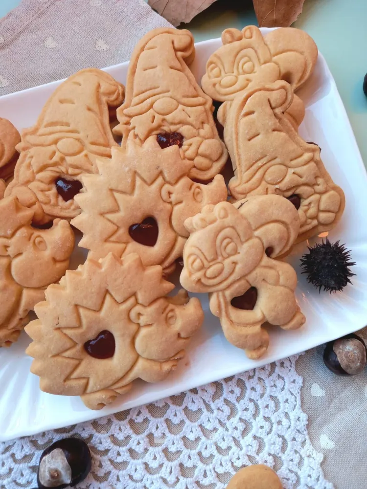 Stampo per biscotti forma di Scoiattolo sorridente