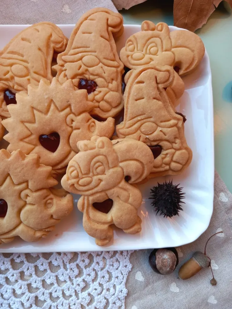 Stampo per biscotti forma di Scoiattolo sorridente