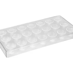 Stampo per cioccolatini STÄDTER cupola 13,5x27,5x2,5 cm trasparente
