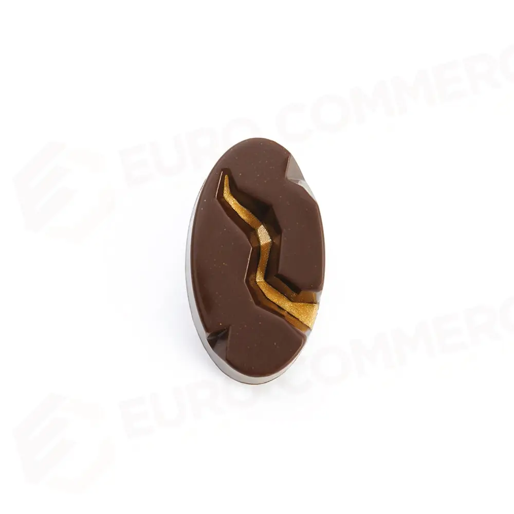 STAMPO PER PRALINE ABYSS DAVIDE COMASCHI MM 275X135, 18 PEZZI 41 X 24 X H 12,5 MM - VOL. - PC68FR - PAVONI ITALIA