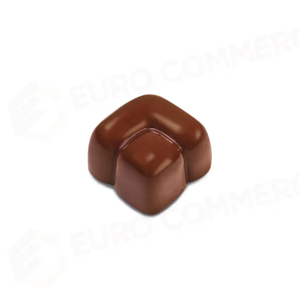 STAMPO PER PRALINE BONBONS BACHOUR MM 275X135, 21 PEZZI 26 X 26 X 16 H - VOL. 10 GR - PC64FR - PAVONI ITALIA