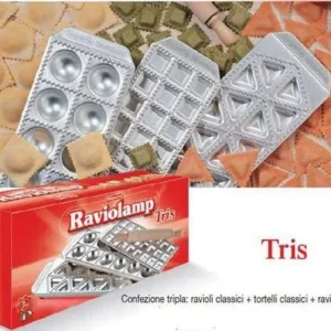 Stampo raviolamp tris 3 pezzi Imperia