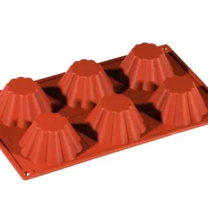 Stampo silicone briochette 6impr.fr012