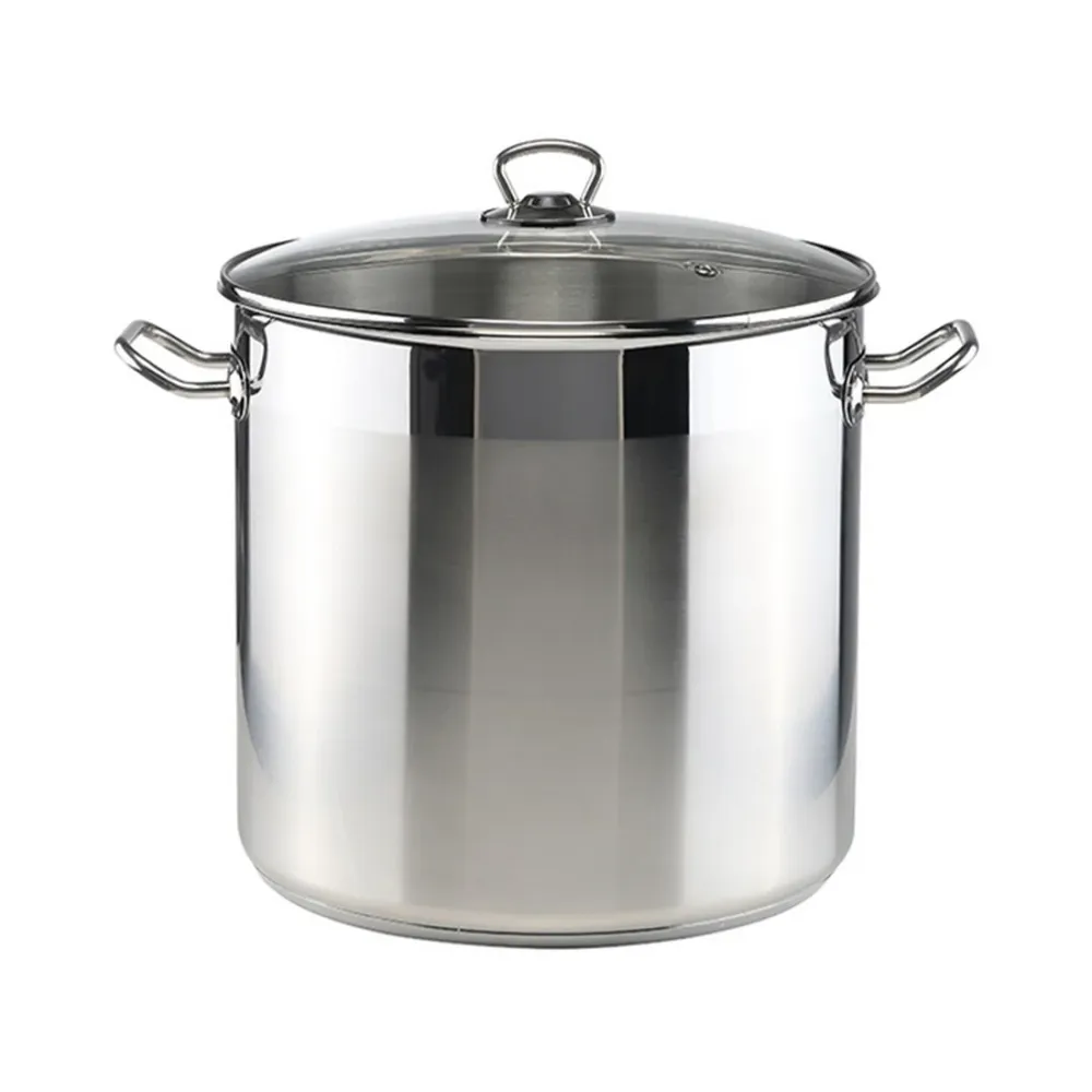 FS Star Kitchen Forniture FS-Star Pentola universale con coperchio di vetro 20L Ø30cm