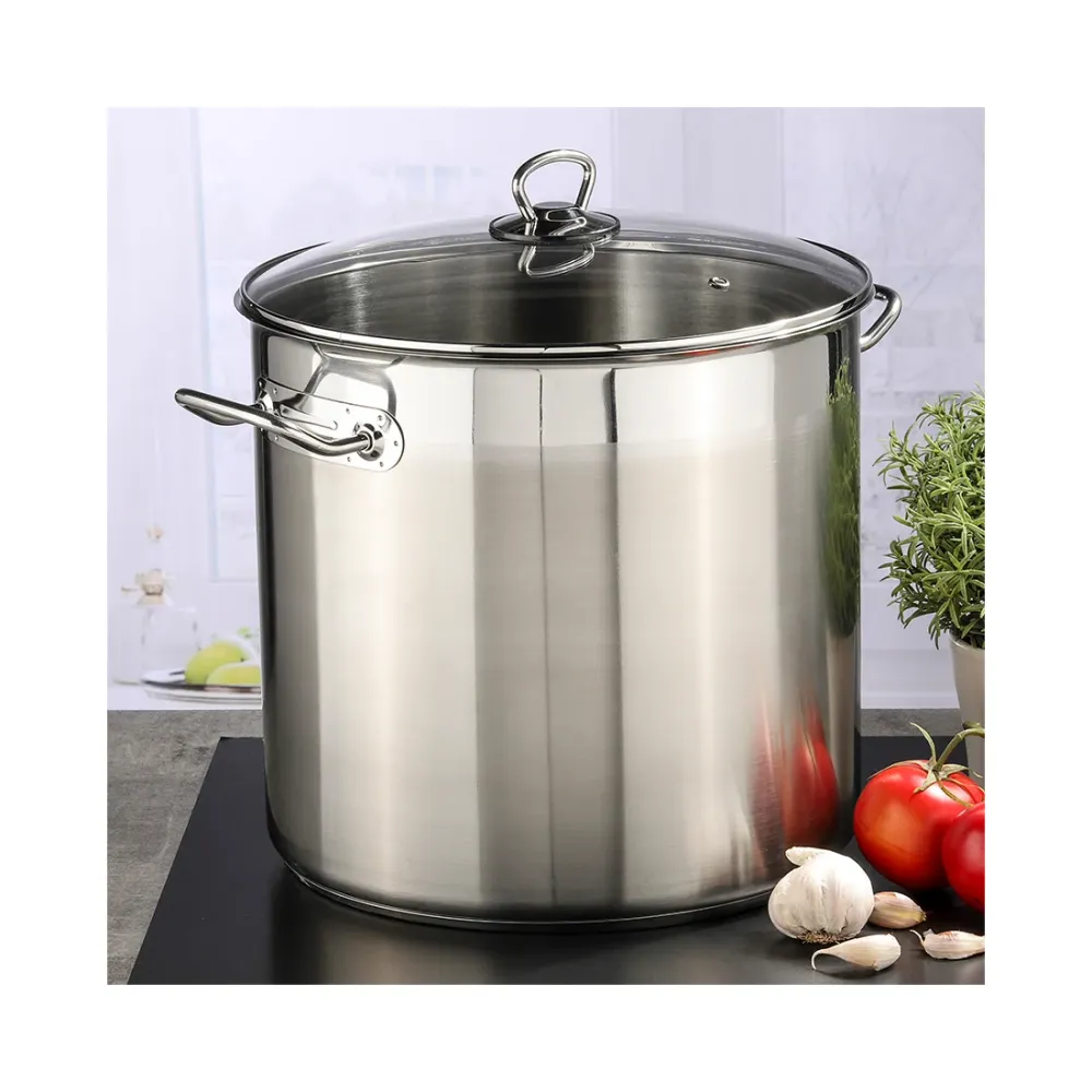 FS Star Kitchen Forniture FS-Star Pentola universale con coperchio di vetro 20L Ø30cm