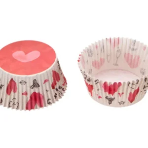 STÄDTER pirottini carta Maxi Sweet Love ø 5/7x3 cm colorati anni '50