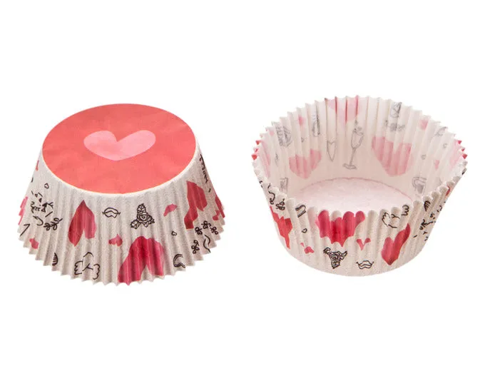 STÄDTER pirottini carta Maxi Sweet Love ø 5/7x3 cm colorati anni '50